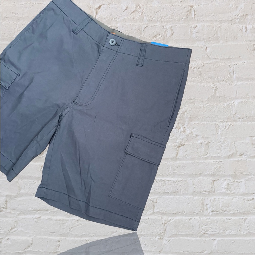WEARFIRST CARGO MENS SHORTS 10 INCH INSEAM Blue Gray  SIZE 36 - Picture 3 of 6